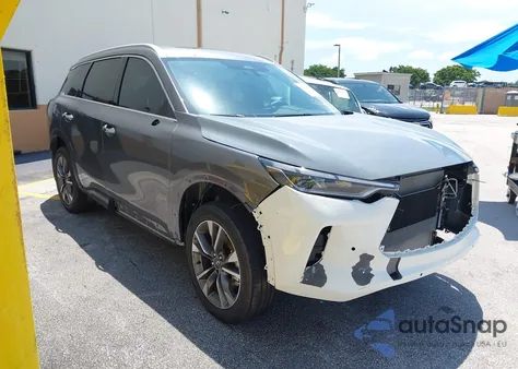 2025 Infiniti Qx60 Luxe из США, поврежденный, VIN 5N1AL1FR5SC351765